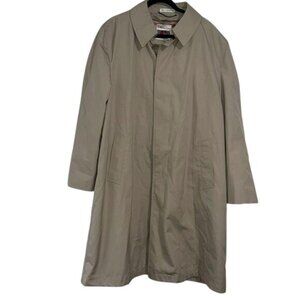 Vintage Fabrini Beige Trench Coat 44 Regular Made In Korea